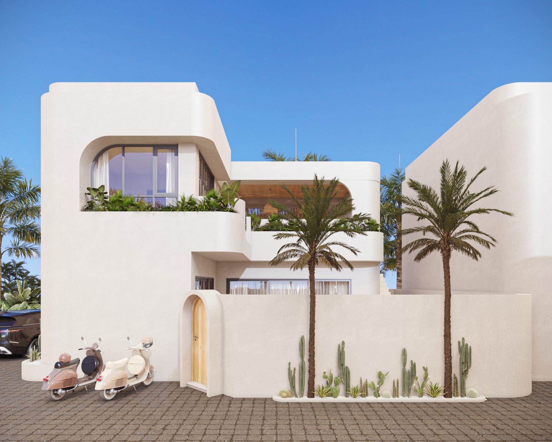 Villa exterior